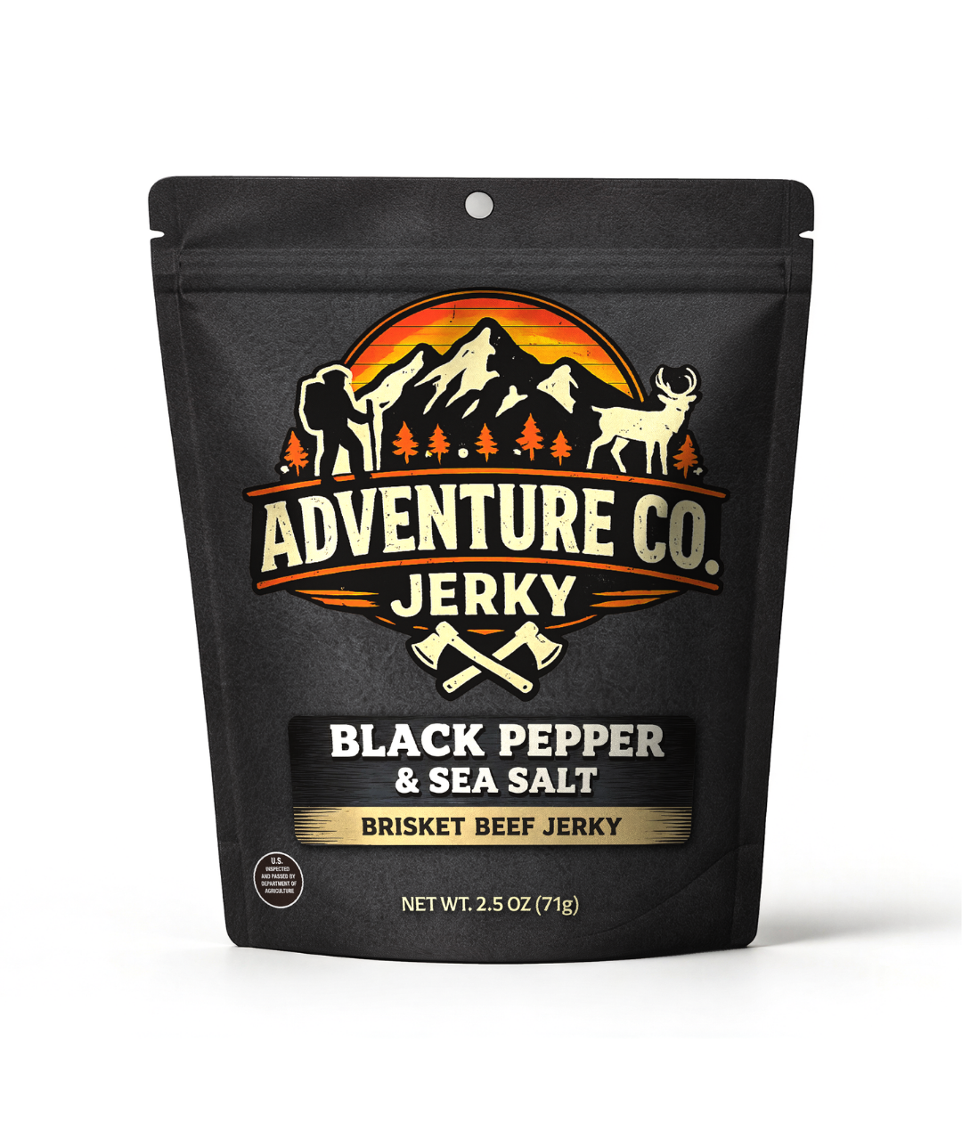 Beef Jerky - Black Pepper & Sea Salt