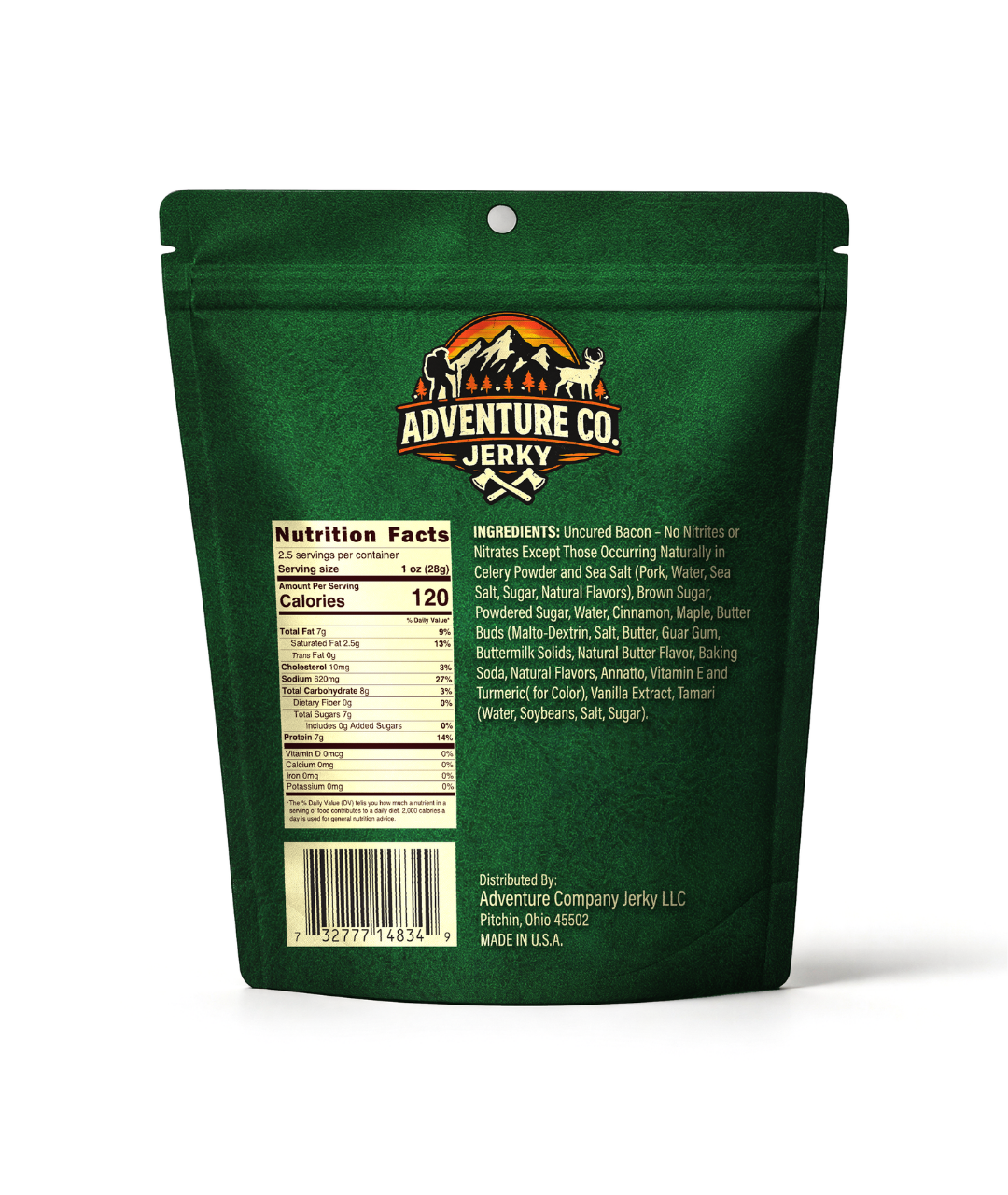 Bacon Jerky - Maple Cinnamon