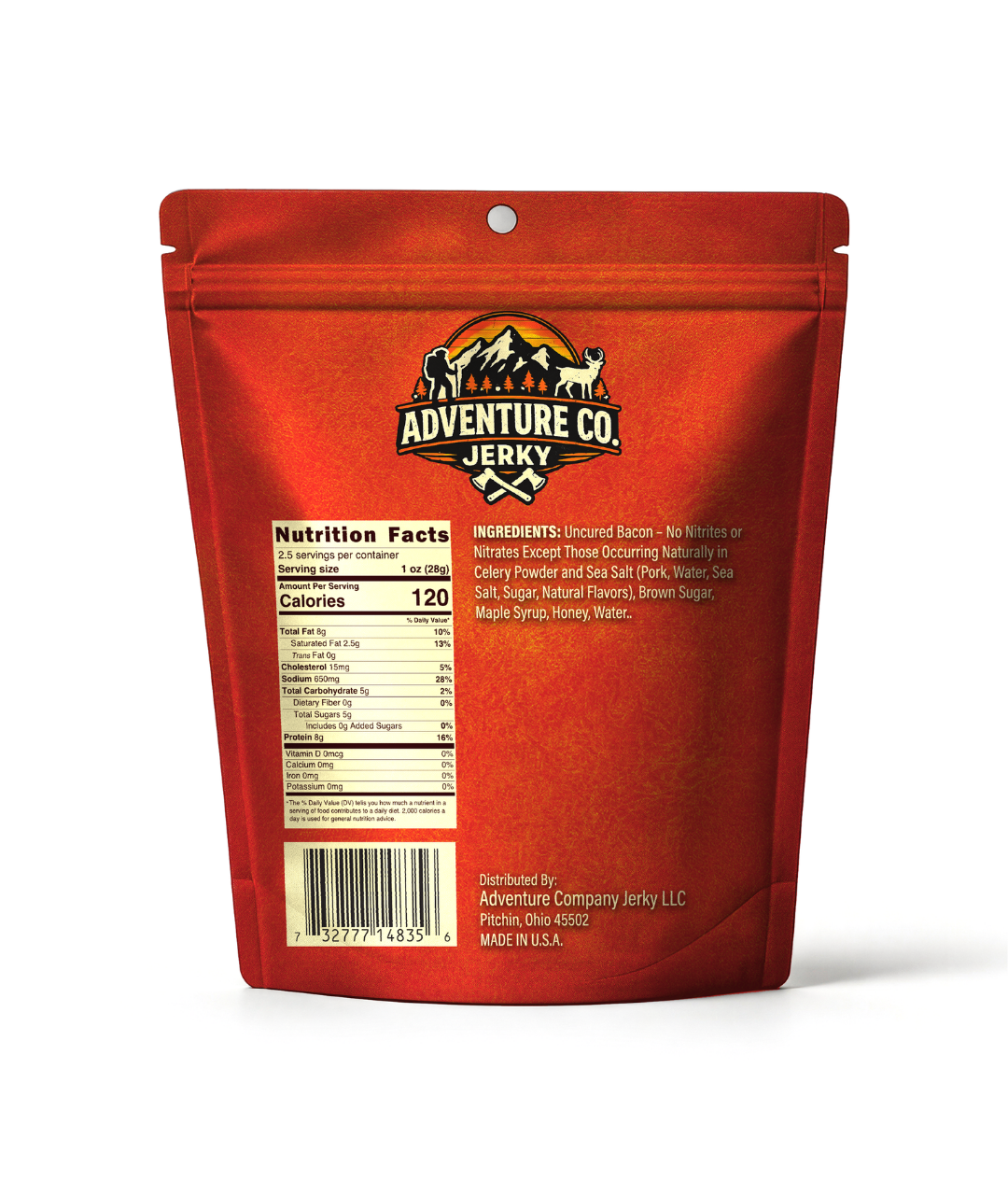 Bacon Jerky - Old Fashioned Maple